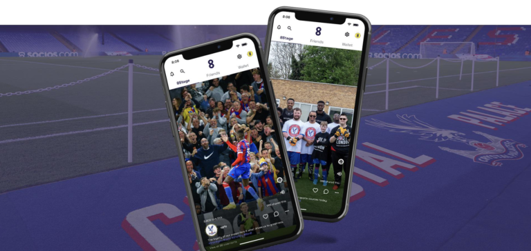 크리스탈 팰리스는 WeAre8 소셜 미디어 앱에서 채널을 데뷔시킨 최초의 프리미어 리그 클럽입니다.