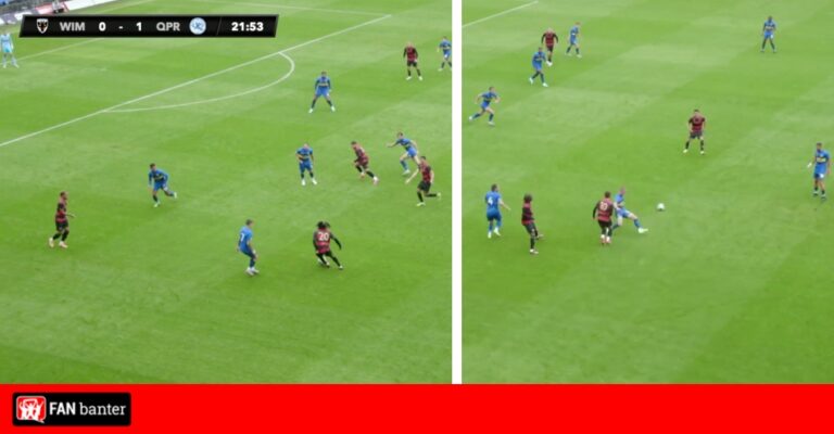 QPR, AFC 윔블던과의 프리시즌 경기에서 인상적인 티키타카 플레이로 화제